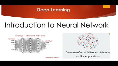 Tutorial 1 Introduction To Neural Network And Deep Learning Youtube