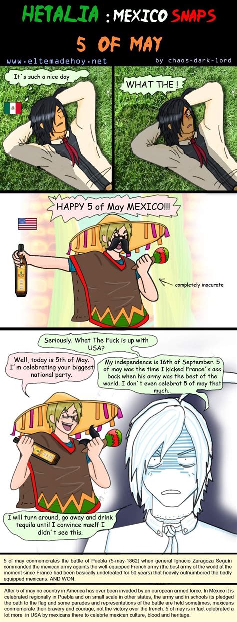 Hetalia Mexico Of May By Chaos Dark Lord On Deviantart