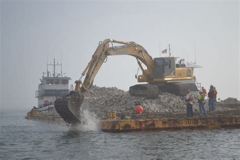 Construction Of Second Lake Pontchartrain Artificial Reef Begins