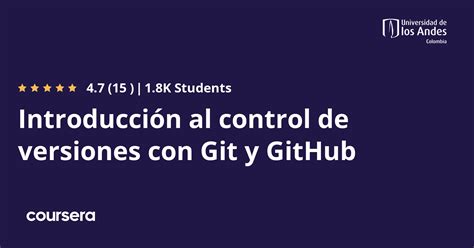 Introducci N Al Control De Versiones Con Git Y Github Coursya
