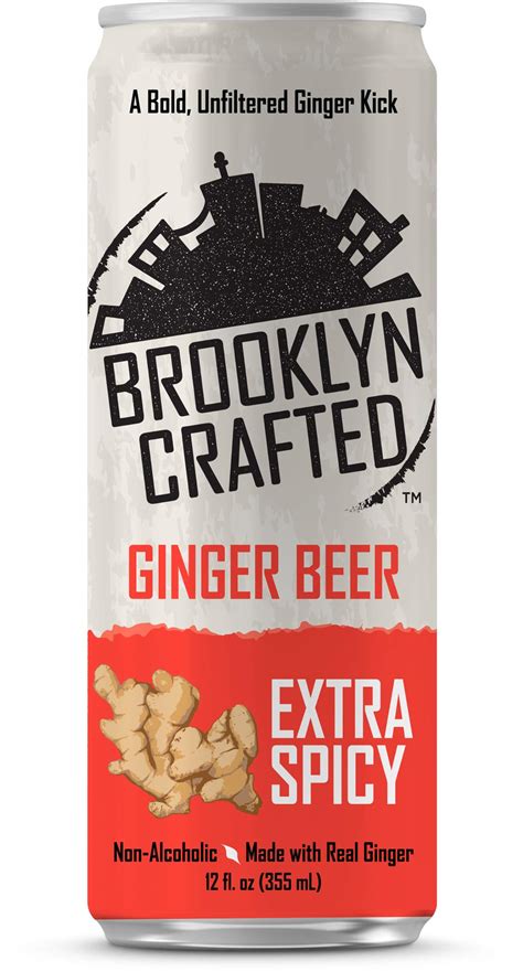 Brooklyn Crafted Extra Spicy Ginger Beer 24 Pack 12oz Can Buy