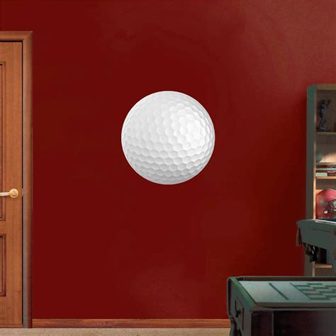 Golf Ball Wall Decal Golf Wall Art Golfer Stickers Golf Etsy