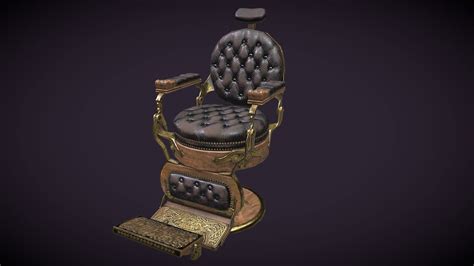 Barberchair 3d Model By Covaci Efcf3dd Sketchfab