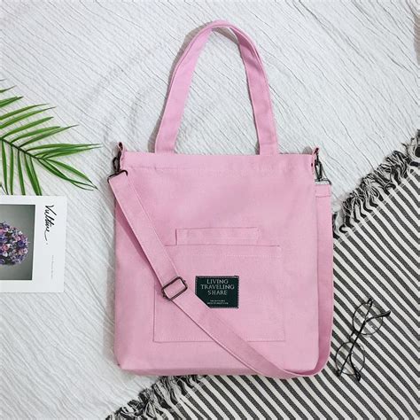 Gs Latest Design Korean Carry Bag Shopper Bag Canvas Sling Bag Tote Bag