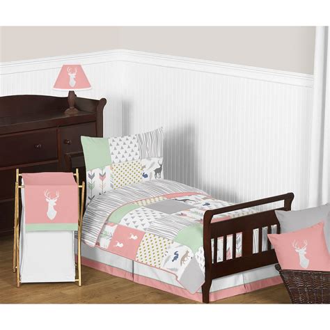 Sweet Jojo Designs Woodsy 5 Piece Toddler Bedding Set Wayfair