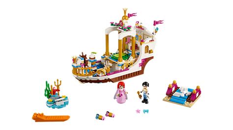 Lego Disney Princess — Ariels Royal Celebration Boat Best Lego Sets