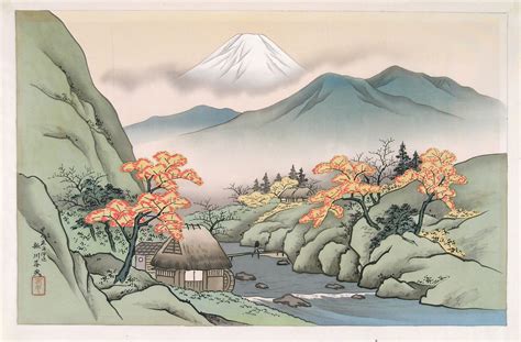 Japanese Scenery Paintings
