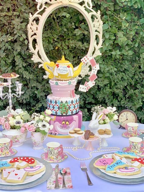 Karas Party Ideas Alice In Wonderland Birthday Tea Party Karas