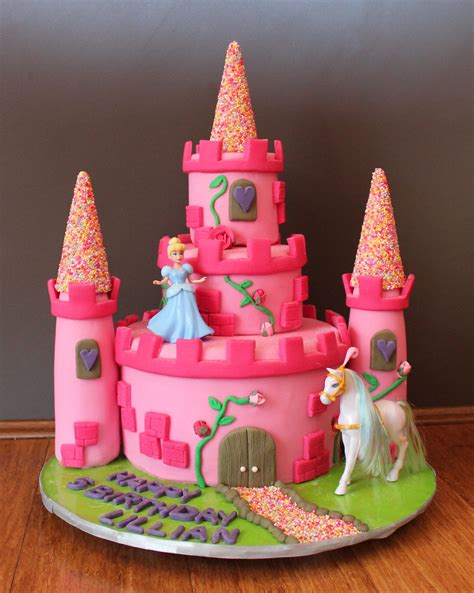Castle Cake Diy Castle Birthday Cakes Diy Birthday Cake Floral Birthday Party Birthday Fun