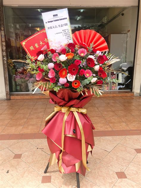 Order flowers online from interflora. Fabulous Grand Opening Flower Stand - Temptation Florist