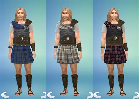 History Lovers Simblr Sims 4 Celtic Mens Warrior Outfit Its Been