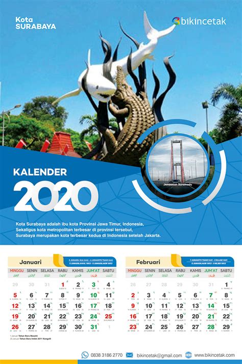 Template Kalender Dinding 2020 Cdr Contoh Gambar Template Riset