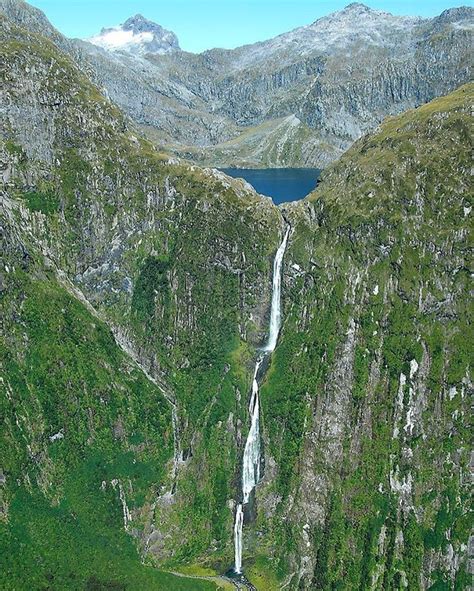 nature 🌋 earth 🌎 landscape 🌄 on instagram “sutherland falls and lake quill south island new