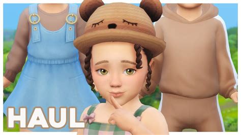 🧸maxis Match Toddler Cc Haul The Sims 4 Custom Content Showcase Cc