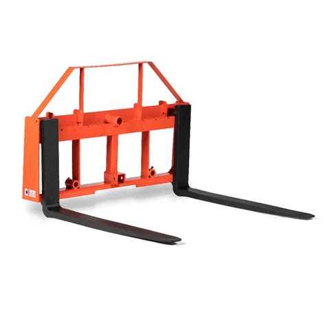 Standard Series Usa Made Orange Pallet Fork Frame Attachment 48