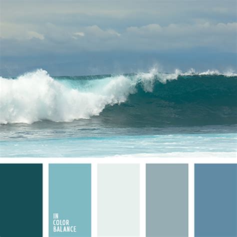 Вдохновение морем 15 цветовых палитр Идеи и вдохновение в журнале