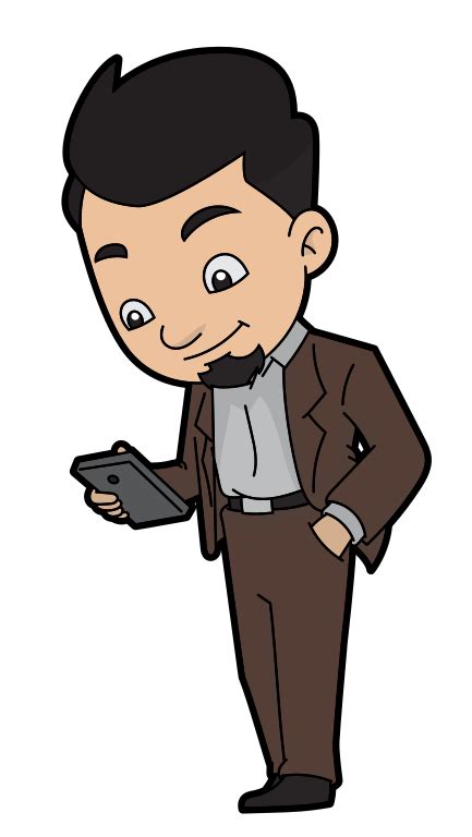 Cartoonize.net is an online cartoonizer that lets you create cartoon characters in just one click. File:A Cartoon Businessman Reading A Text Message.svg ...