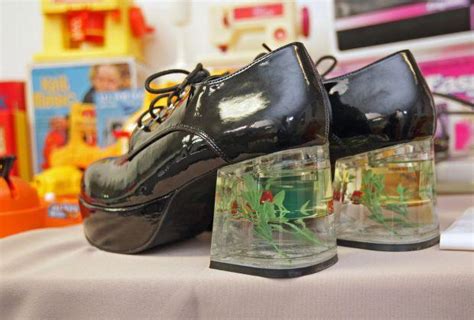 Platform Shoes With Fish Tank Heels