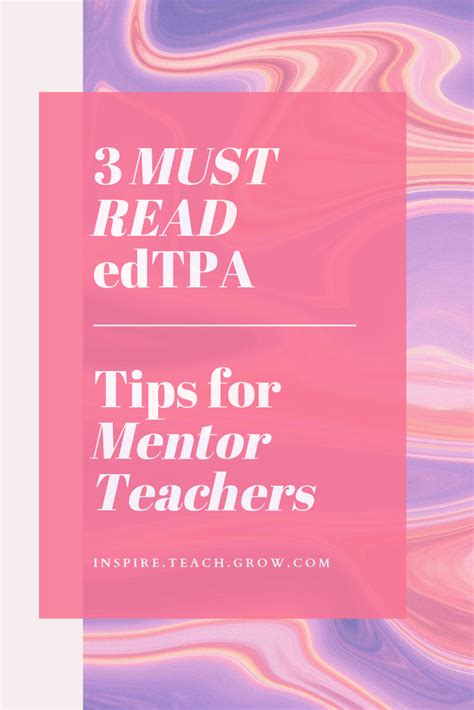 Edtpa Support For Mentor Teachers Teaching Credential Student