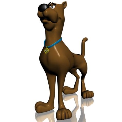 Scooby Doo Character Toon Rigged 3ds