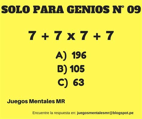 My Life My Case Juegos Mentales Con Respuesta Encuentra La Respuesta Correcta En Este Ejercicio Que Solo Los Genios Pueden Resolver Buena Mente Entrenar Tu Cerebro No Tiene Que Ser Una Tarea Dificil