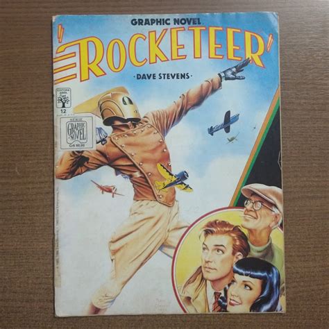 Hq Rocketeer Graphic Novel Vol 12 Dave Stevens Shopee Brasil