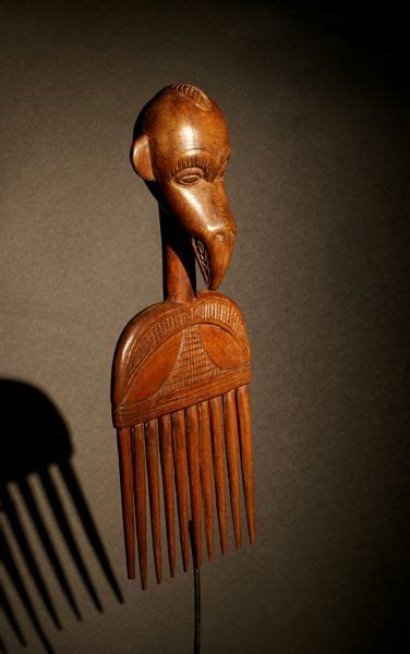 African Art Combs African Art African Masks Wood Resin Jewelry