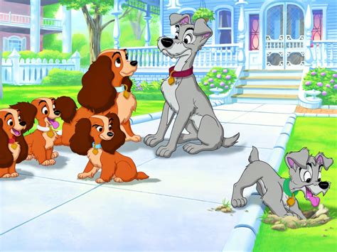 Movie Lady And The Tramp Ii Scamps Adventure Hd Wallpaper