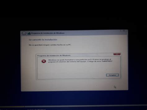 Error En La Instalación De Windows 10 Comunidad De Soporte Hp 1028247