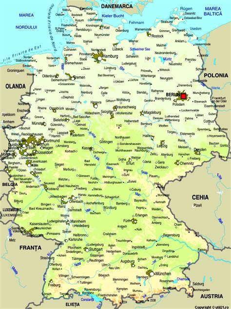 Harta Orase Germania Harta Map Map Screenshot