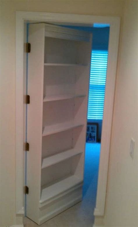 How To Make A Secret Door 16 Pics Hidden Bookshelf Door