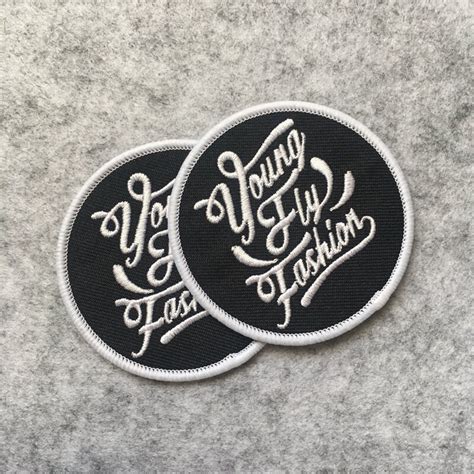 50 Custom Embroidered Patches Sewn On Patches Embroidered Etsy