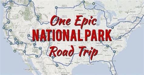 The Ultimate National Park Road Trip Across America Visit Them All Road Trip Across America
