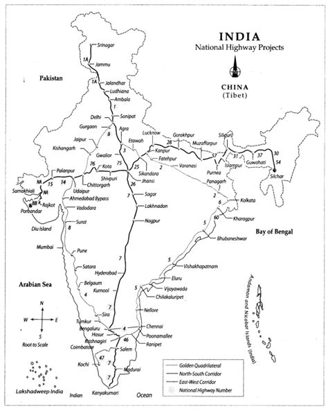 Class 10 Geography Map Work Chapter 7 Lifelines Of National Economy