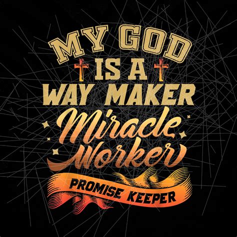 My God Is A Way Maker Miracle Worker Promise Keeper Light In Etsy