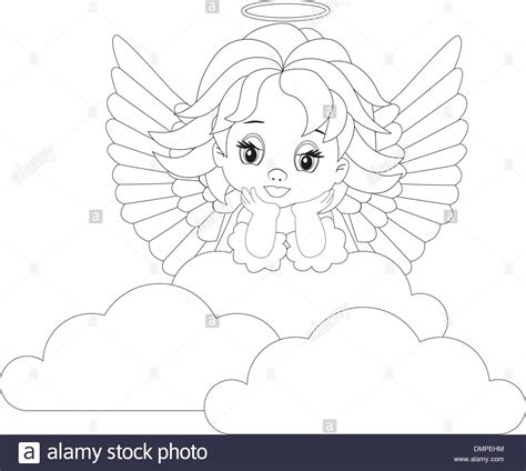 Coloring Book Pages Angels