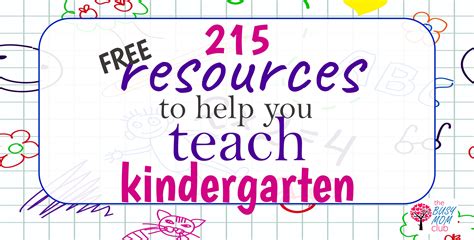 215 Free Kindergarten Homeschool Curriculum Resources | Teach Me. I'm