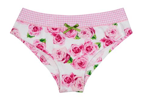 Women S Panties With Floral Pattern Pink Pink Panties Fashionable