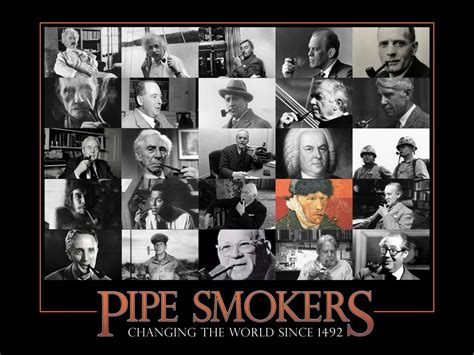 Pipe Smokers Poster Celebrity Pipes Albert Einstein Bertrand
