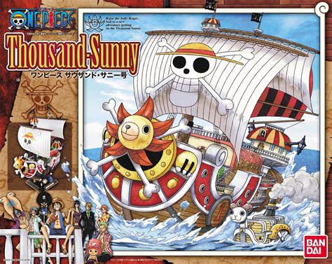 Thousand Sunny Bandai Model Ship Maqueta Barco One Piece