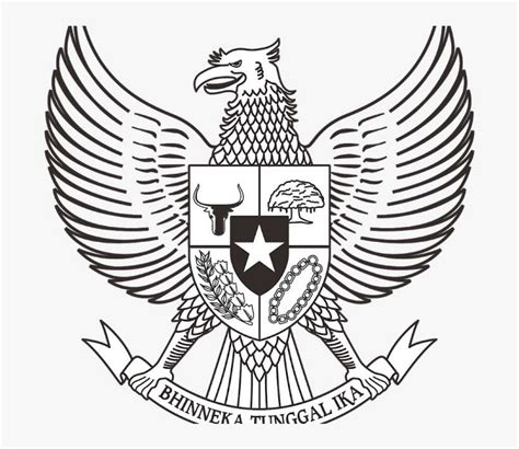 Detail Logo Garuda Hitam Putih Vector Koleksi Nomer 1