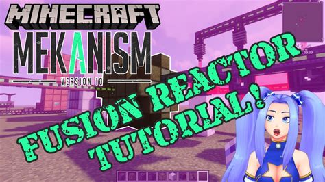 Mekanism V10 Fusion Reactor Tutorial~ Minecraft Youtube