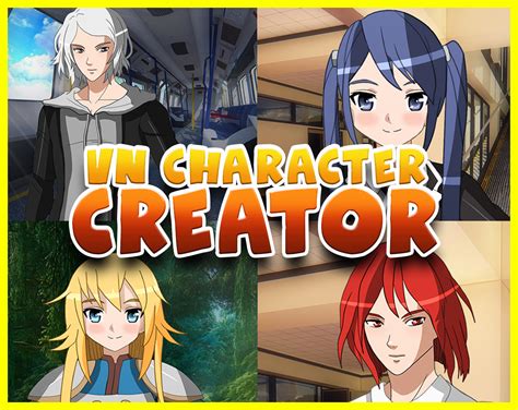 Visual Novel Character Creator Vn Character Creator App By Game Dev