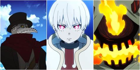 Fire Force The Strongest Members Of The White Clad Ranked