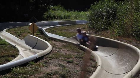 Skibowl Alpine Slides On Mount Hood Youtube