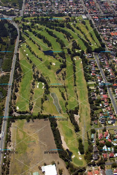 Aerial Photography Cronulla Golf Course Airview Online