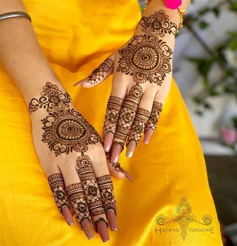 Bridal Mandala Mehndi Designs For Back Hand K4 Fashion