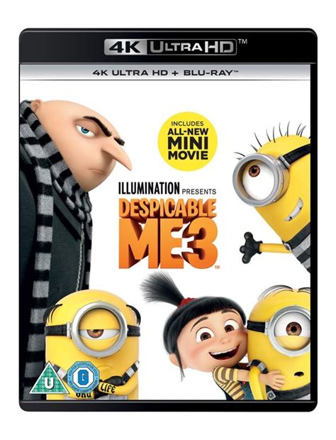 Despicable Me 3 4k Ultra Hd Blu Ray Free Shipping Over £20 Hmv Store