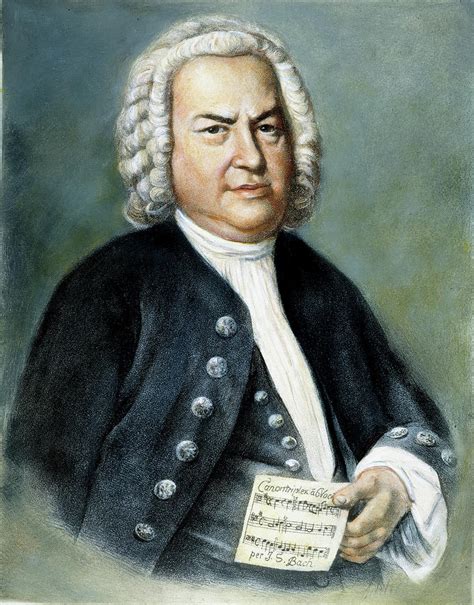 Johann Sebastian Bach 1685 1750 Painting By Granger