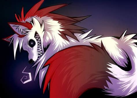 Anime Demonic Scary Wolf